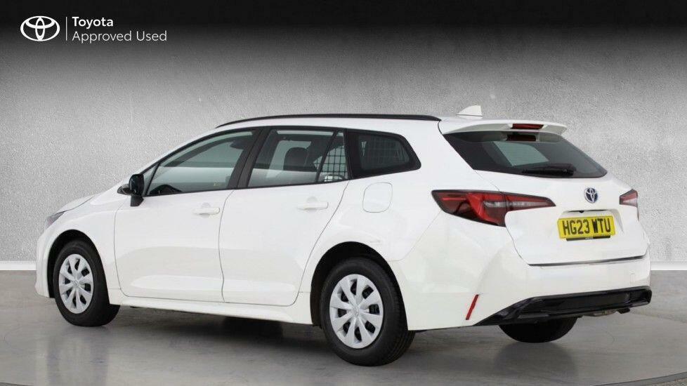 Toyota Corolla 1.8 Vvt-h Cvt Euro 6 Ss White #4