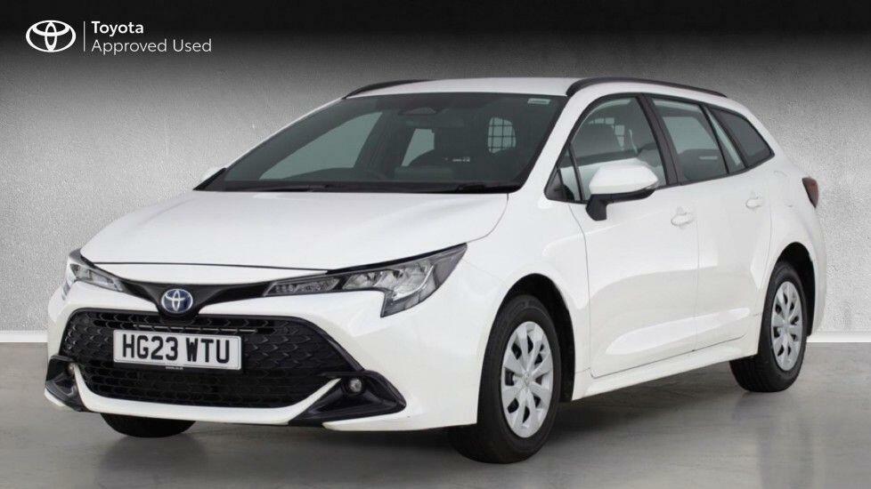 Toyota Corolla 1.8 Vvt-h Cvt Euro 6 Ss White #3