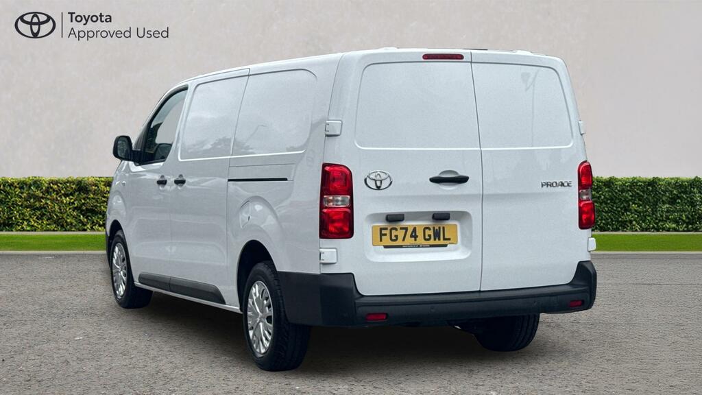Toyota PROACE 2.0D Icon Long Panel Van Lwb Euro 6 6Dr White #4