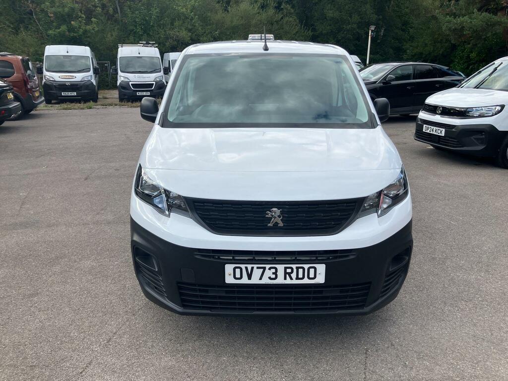 Peugeot Partner 1.5 Bluehdi 1000 Professional Premium Standard P White #2