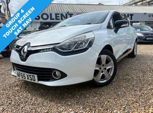 Renault Clio 2015 1.2 16V Dynamique Nav Hatchback Ma White
