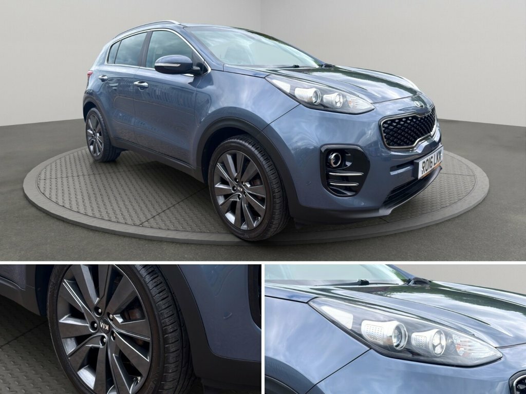 Kia Sportage 1 Blue #26