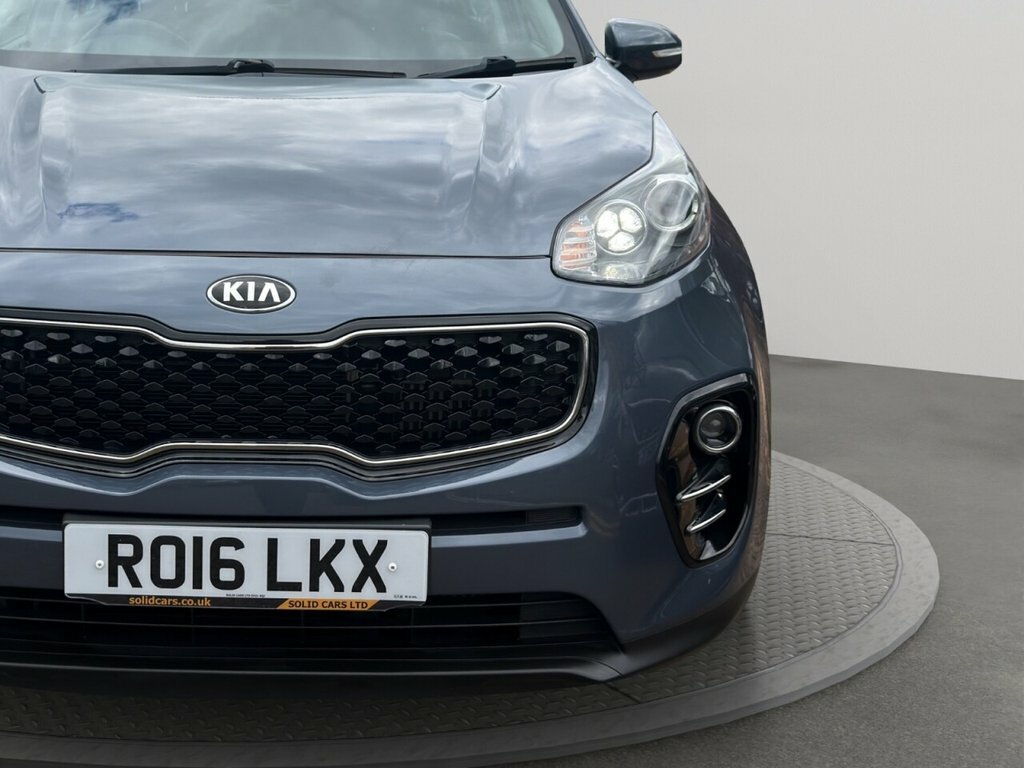 Kia Sportage 1 Blue #30