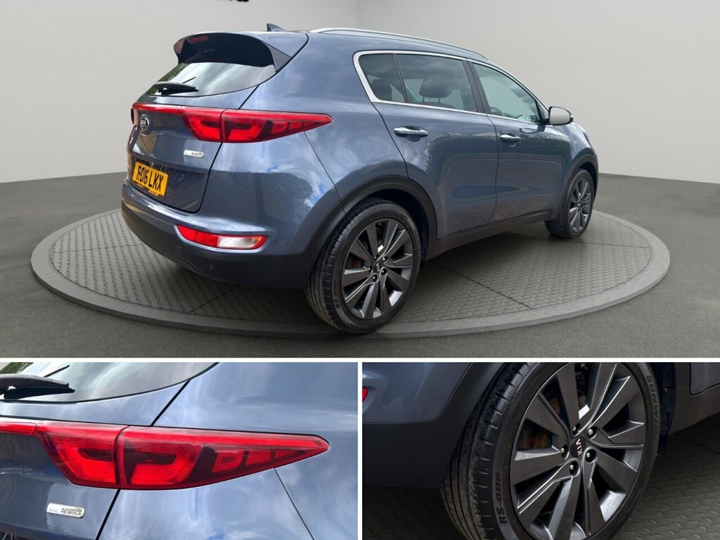 Kia Sportage 1 Blue #29