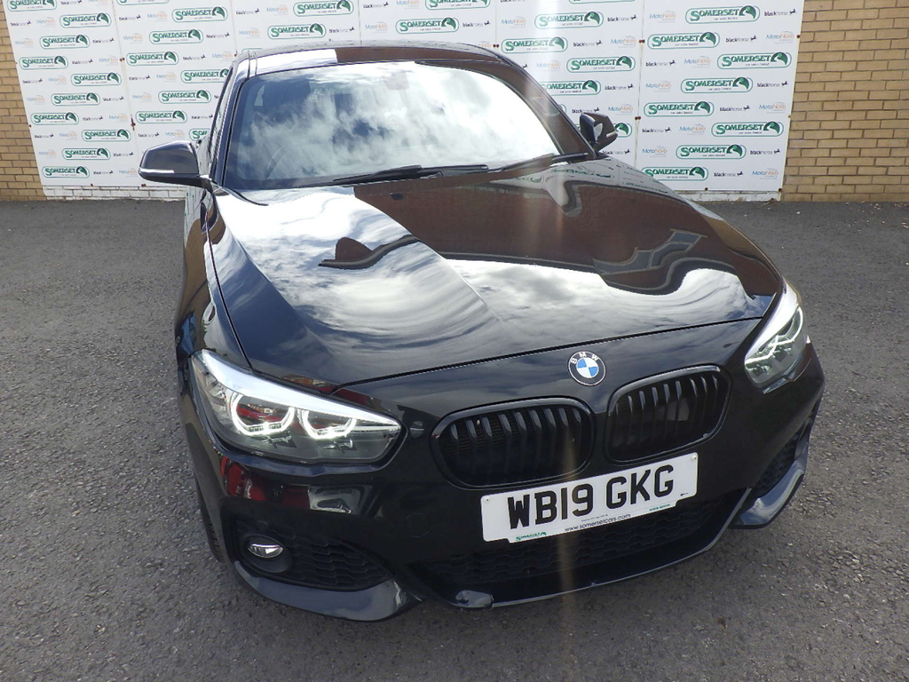 BMW 1 Series 118I M Sport Shadow Edition Black #3