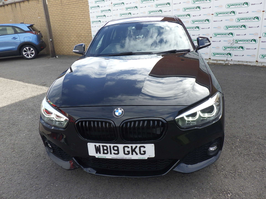 BMW 1 Series 118I M Sport Shadow Edition Black #4