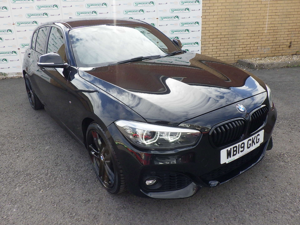 BMW 1 Series 118I M Sport Shadow Edition Black #2