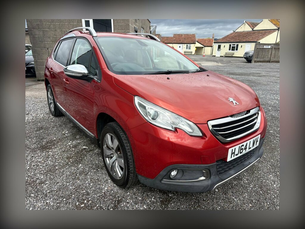 Peugeot 2008 1.6 E-hdi Allure Suv Egc Euro 5 Ss Red