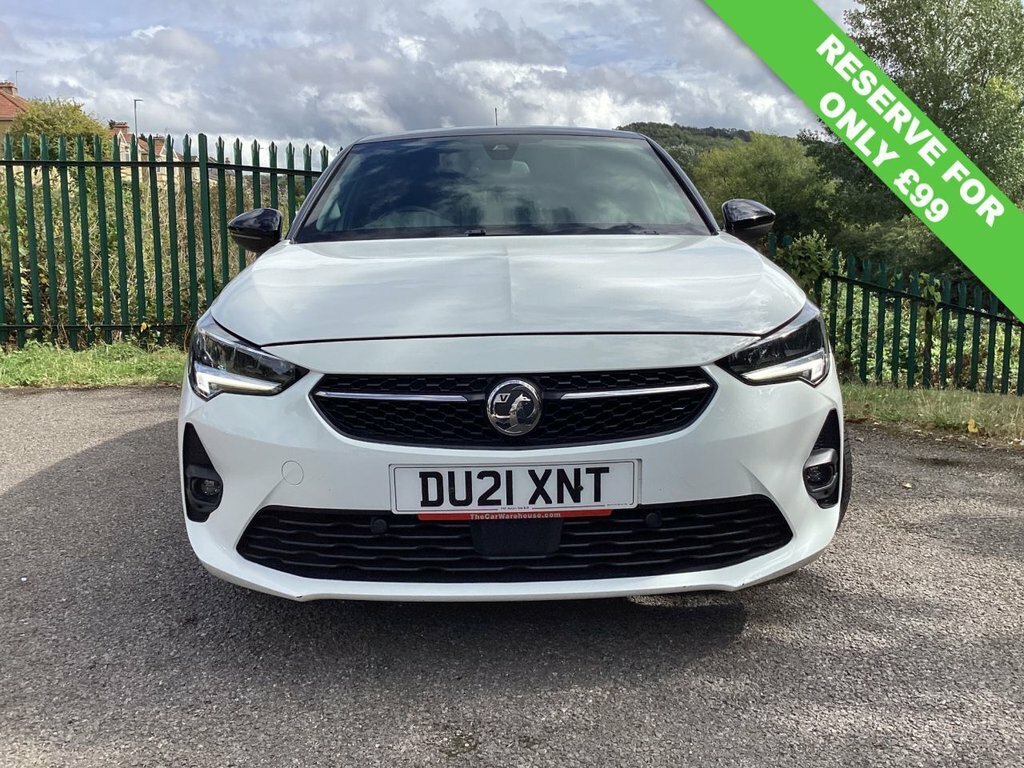 Vauxhall Corsa 1.2L Sri Premium DU21XNT White #2