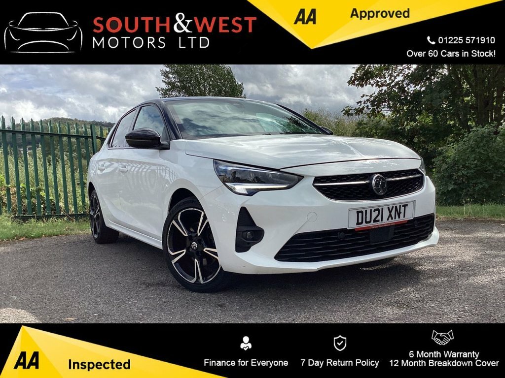 Vauxhall Corsa 1.2L Sri Premium DU21XNT White