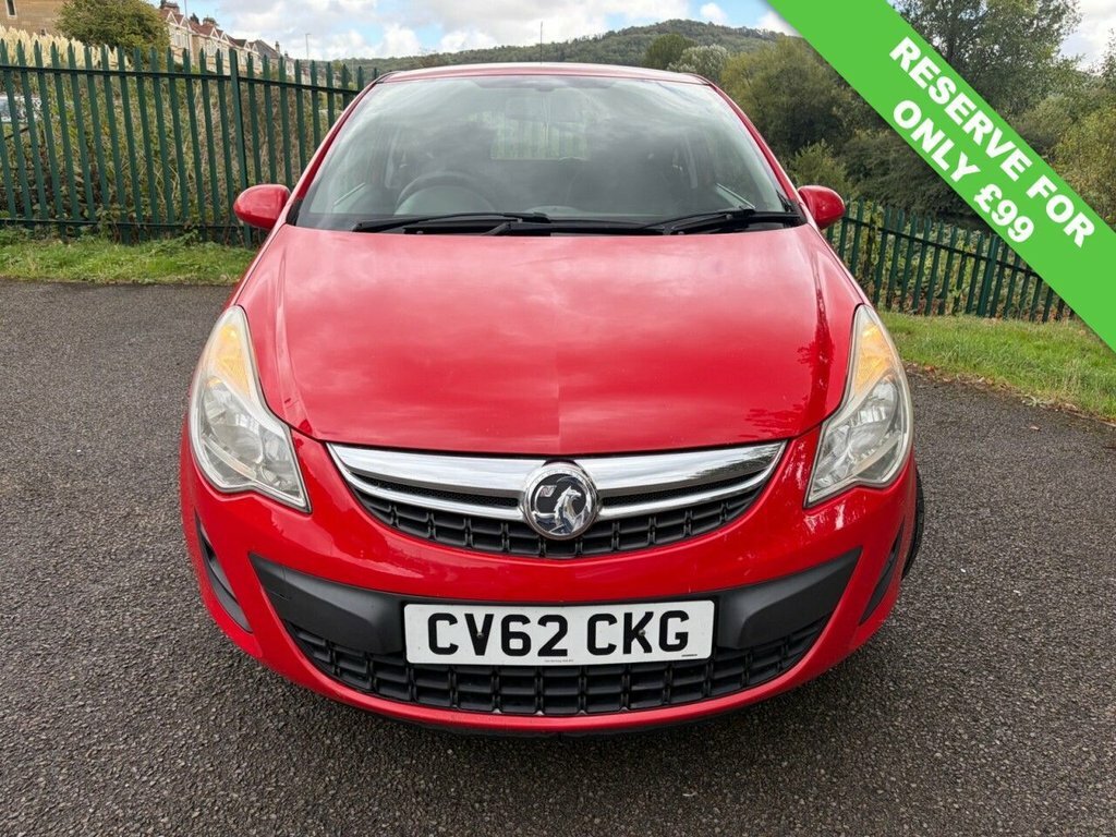 Vauxhall Corsa 1L S Red