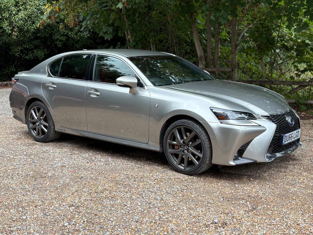Lexus GS 2.5 300H F Sport Cvt Euro 6 S S Silver
