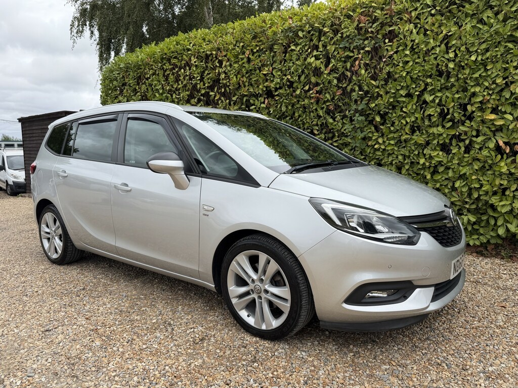 Vauxhall Zafira Tourer Mpv 1.4 I Turbo Sri 201766 Silver #3