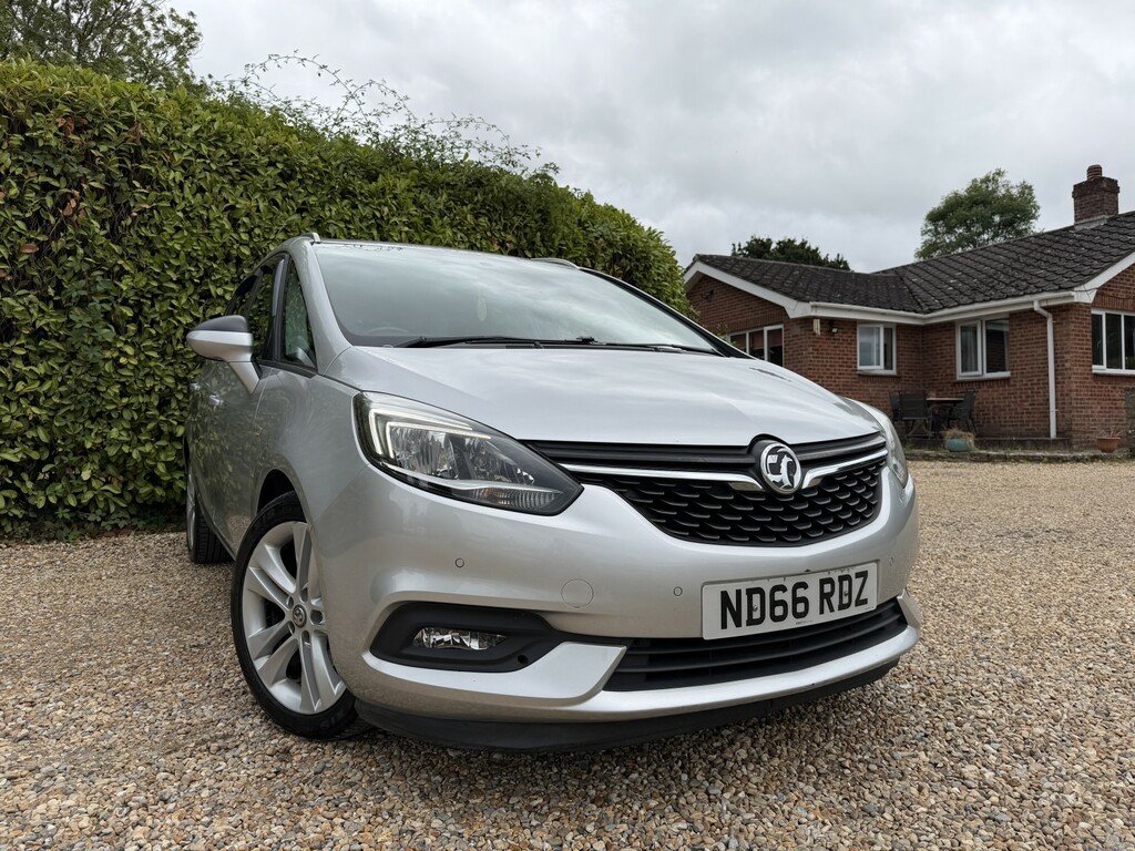 Vauxhall Zafira Tourer Mpv 1.4 I Turbo Sri 201766 Silver #4