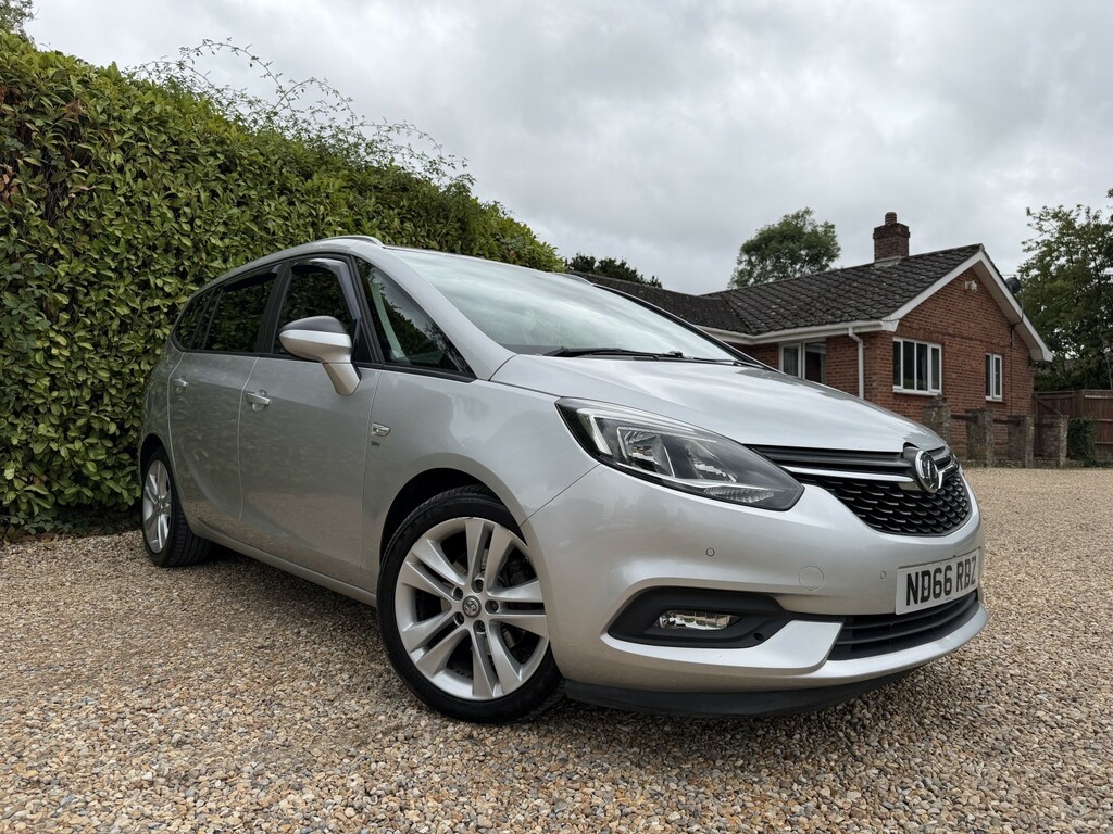 Vauxhall Zafira Tourer Mpv 1.4 I Turbo Sri 201766 Silver