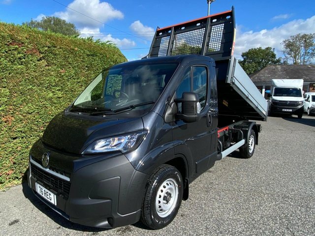 Vauxhall Movano 3500 Prime L2 Single Cab Tipper 2.0 Bi Turbo 140Ps Black #4