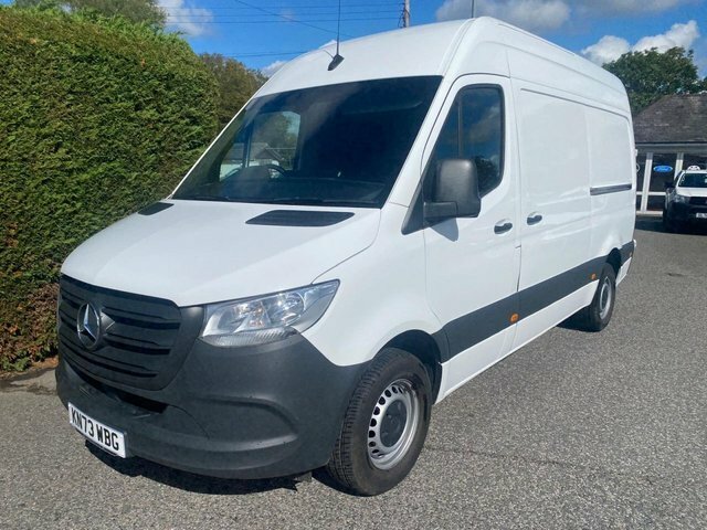 Mercedes-Benz Sprinter 2.0 315 Cdi Progressive Panel Van Manua White #3