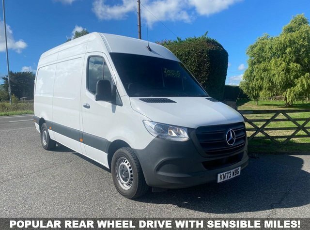 Mercedes-Benz Sprinter 2.0 315 Cdi Progressive Panel Van Manua White