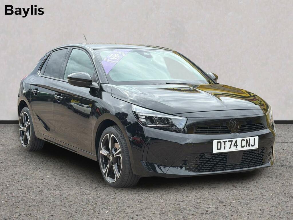 Vauxhall Corsa 1.2 Turbo Gs DT74CNJ Black