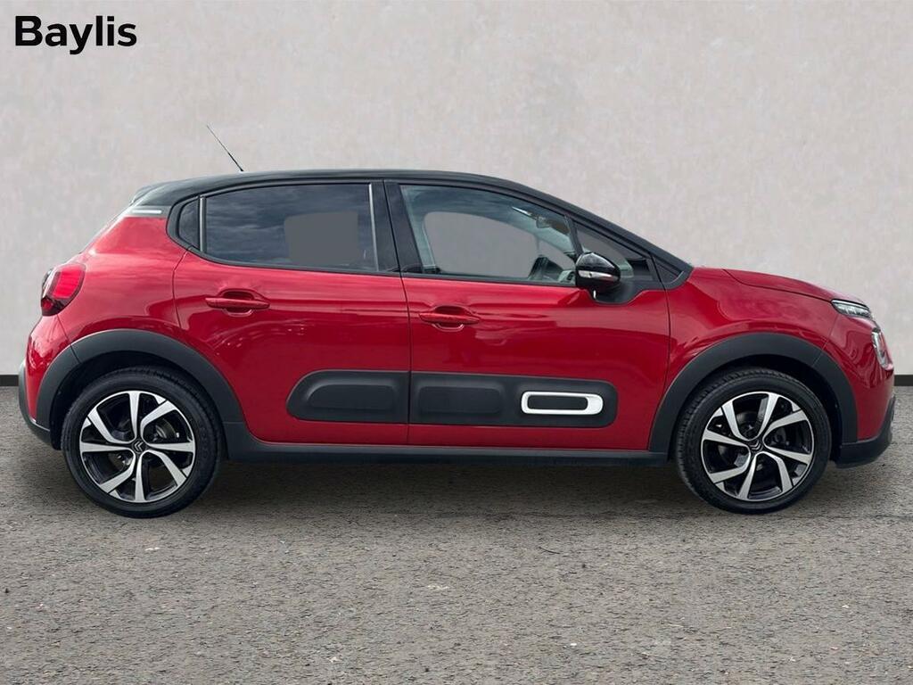 Citroen C3 1.2 Puretech 110 Shine Plus VU72XOX Red #4