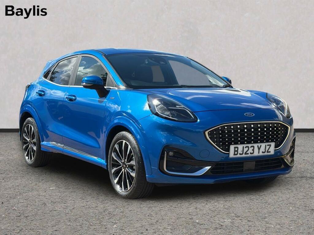 Ford Puma 1.0 Ecoboost Hybr Mhev 155 St-line Vignale Dct Blue