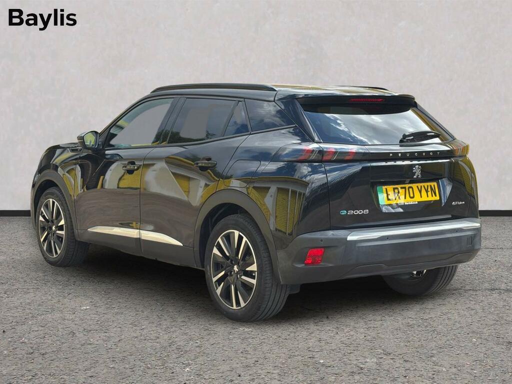 Peugeot e-2008 100Kw Gt Line 50Kwh Black #6