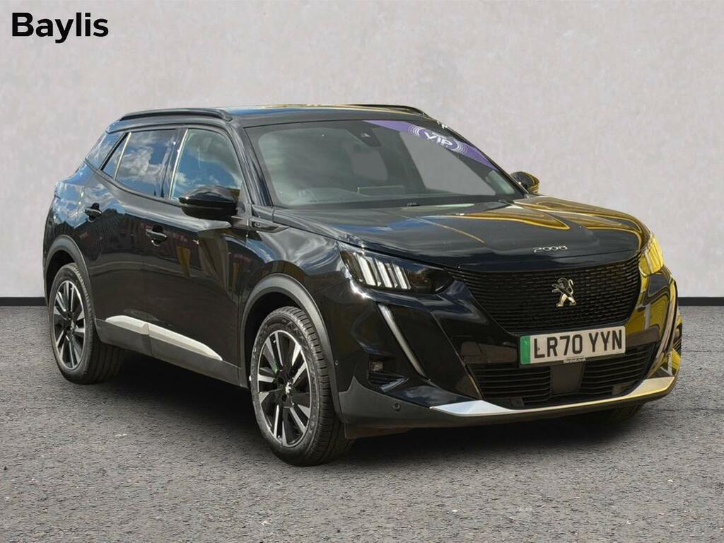 Peugeot e-2008 100Kw Gt Line 50Kwh Black