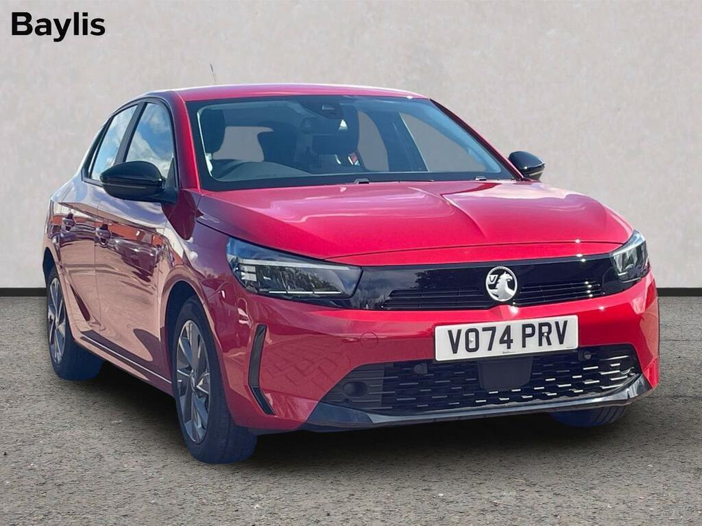 Vauxhall Corsa 1.2 Design VO74PRV Red