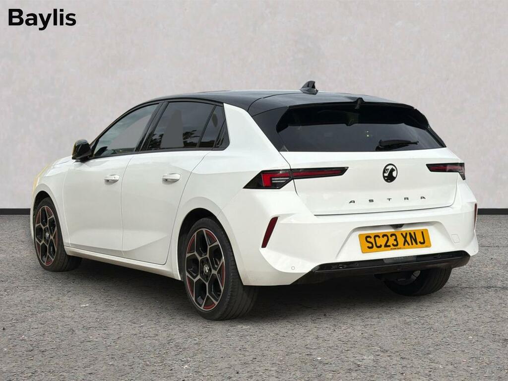 Vauxhall Astra 1.2 Turbo 130 Gs SC23XNJ White #6