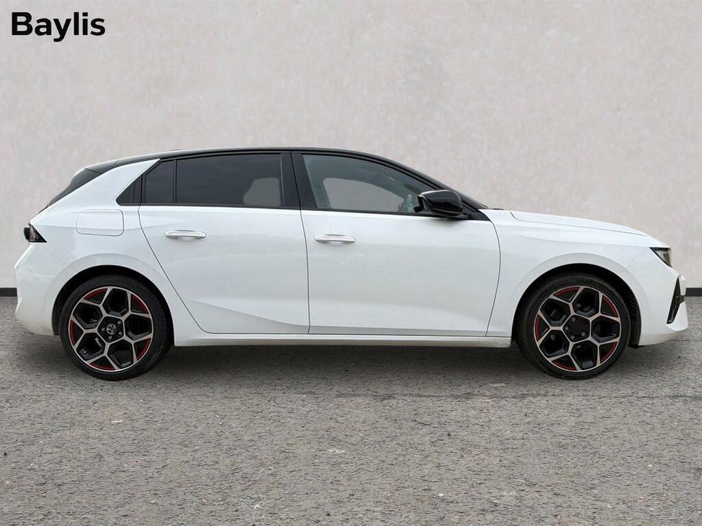 Vauxhall Astra 1.2 Turbo 130 Gs SC23XNJ White #4