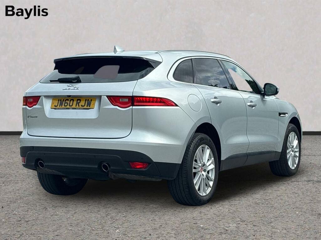Jaguar F-Pace 2.0D 240 Portfolio Awd Silver #2
