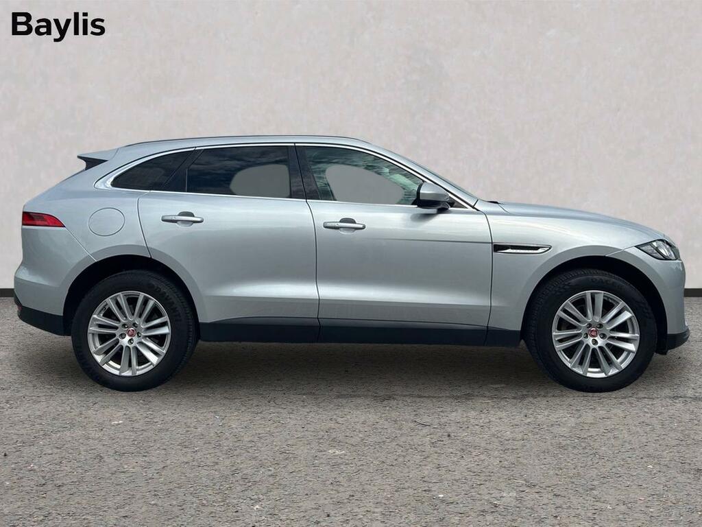 Jaguar F-Pace 2.0D 240 Portfolio Awd Silver #4