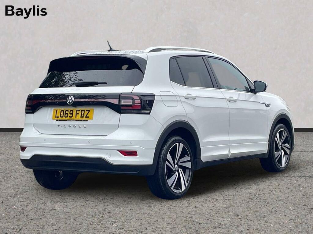 Volkswagen T-Cross 1.0 Tsi 115 R-line Dsg White #2