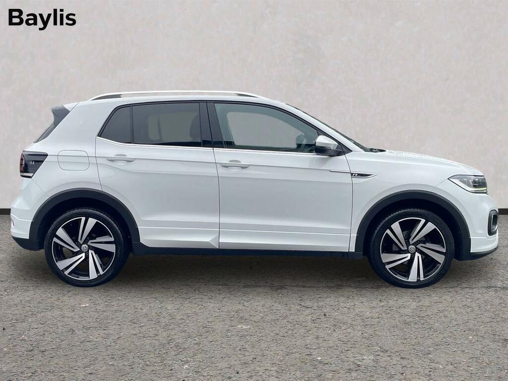 Volkswagen T-Cross 1.0 Tsi 115 R-line Dsg White #4