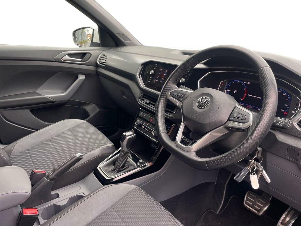 Volkswagen T-Cross 1.0 Tsi 115 R-line Dsg White #3