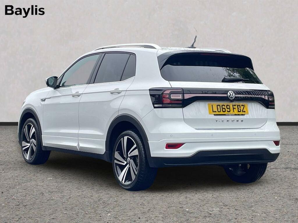 Volkswagen T-Cross 1.0 Tsi 115 R-line Dsg White #6