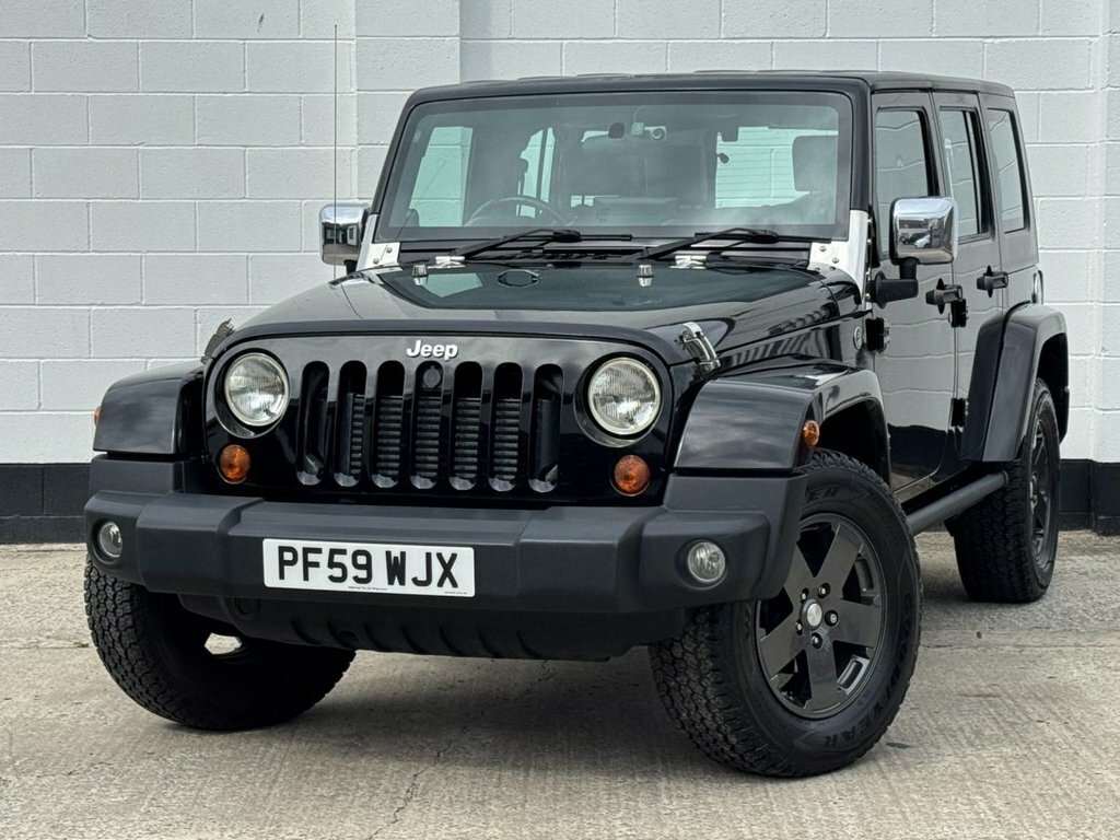 Jeep Wrangler 2.8L Sahara Black #5