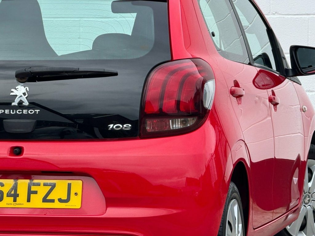 Peugeot 108 Active Red #28