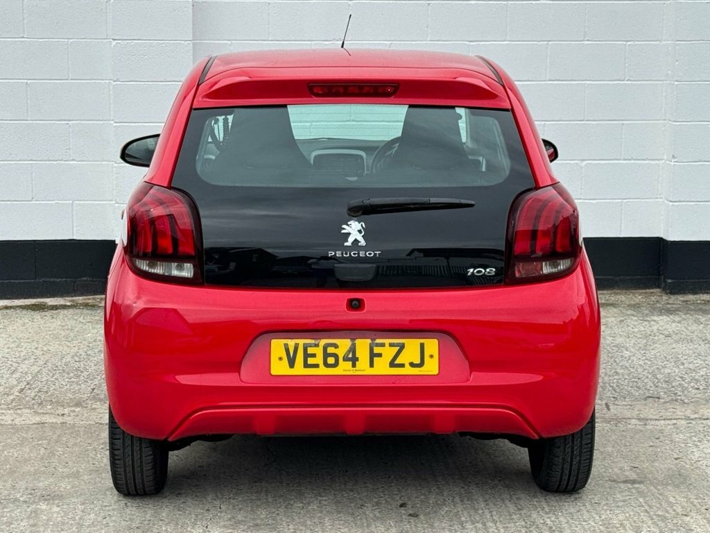 Peugeot 108 Active Red #11