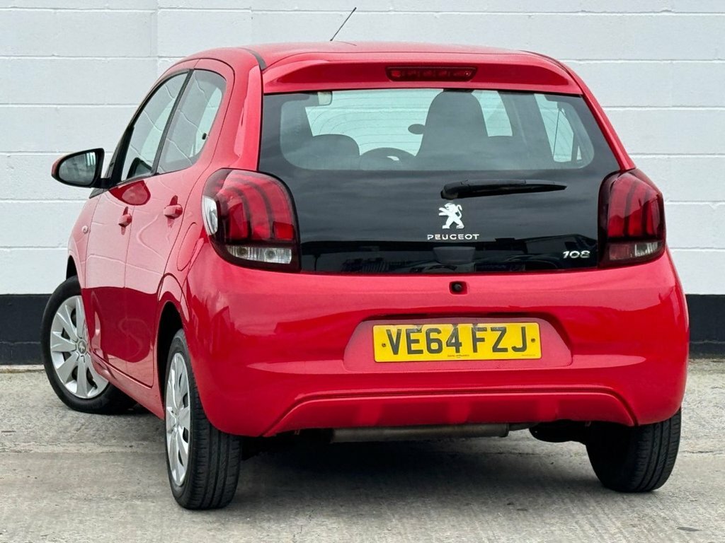 Peugeot 108 1L Active Red #3