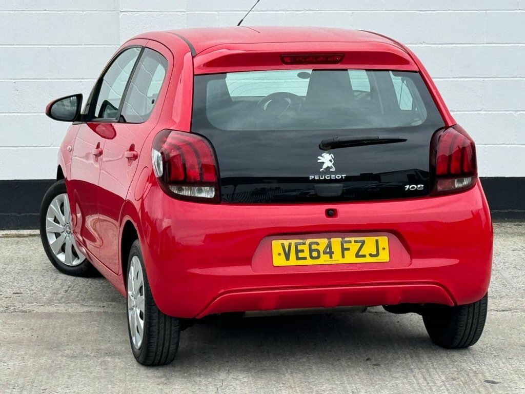 Peugeot 108 Active Red #12