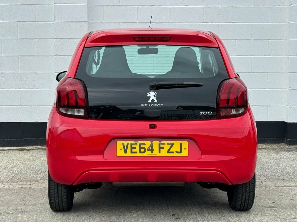 Peugeot 108 1L Active Red #6