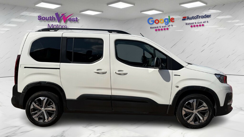 Peugeot Rifter Mpv 1.5 Bluehdi Gt Line 201919 White #2