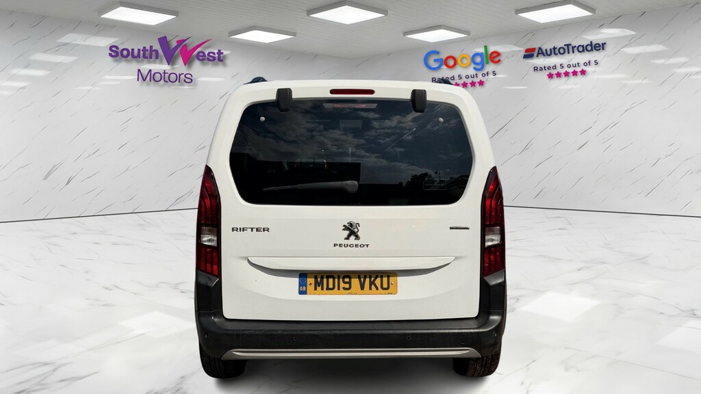 Peugeot Rifter Mpv 1.5 Bluehdi Gt Line 201919 White #5