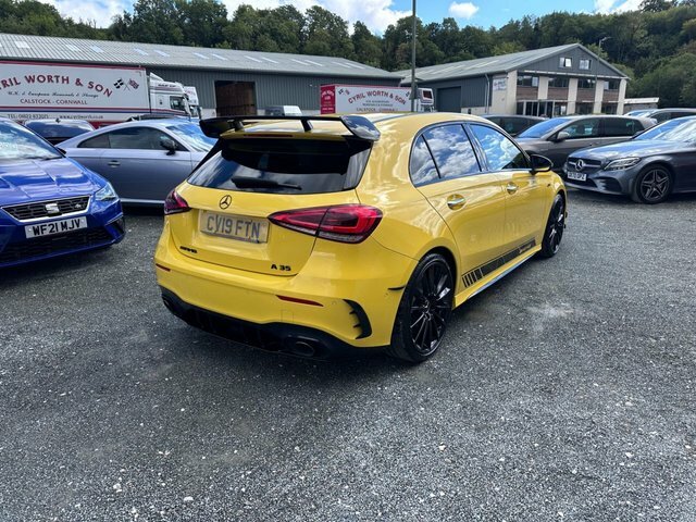 Mercedes-Benz A Class A35 Amg Premium Plus CV19FTN Yellow #5