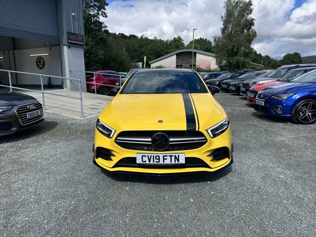 Mercedes-Benz A Class A35 Amg Premium Plus CV19FTN Yellow #3