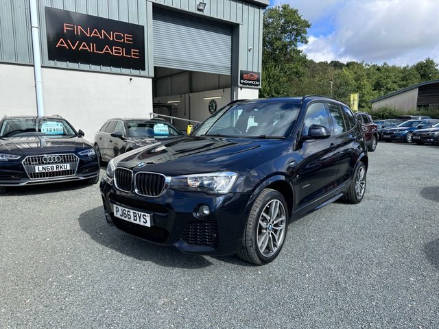 BMW X3 20D M Sport Suv Black #4
