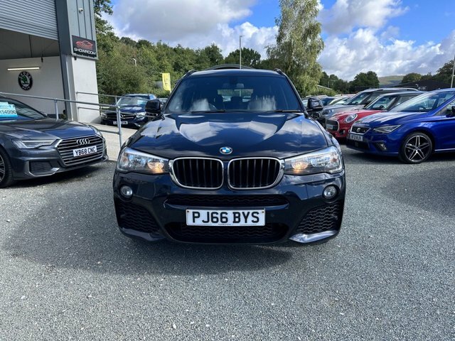 BMW X3 20D M Sport Suv Black #3