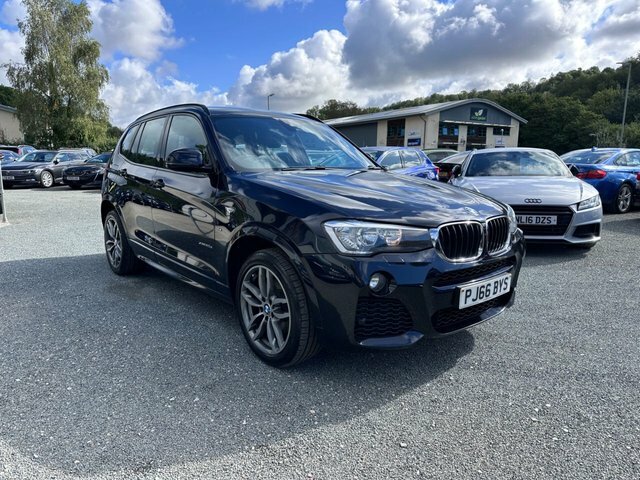 BMW X3 20D M Sport Suv Black #2