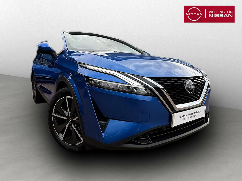 Nissan Qashqai 1.3 Dig-t Mh 158 Tekna Xtronic Blue